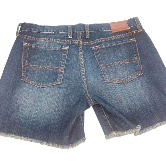 Lucky Brand Women's Medium Wash Abbey Short Denim Jean Shorts - Picture 9 of 12